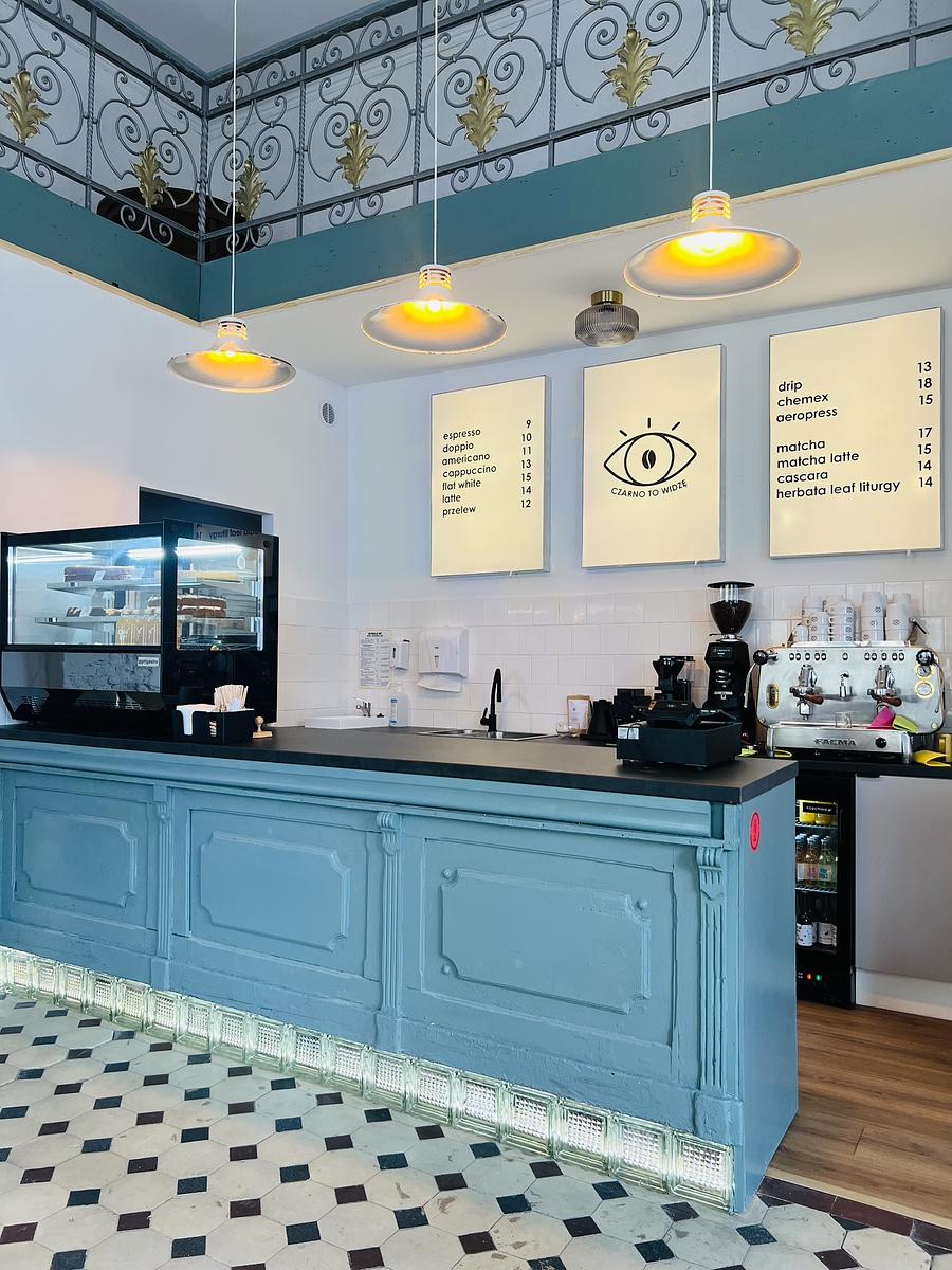 Kawiarnia czarno to widzę