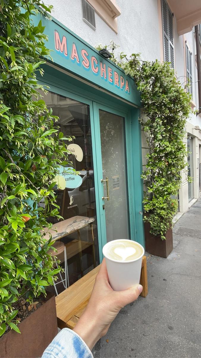 Mascherpa tiramisù + specialty coffee