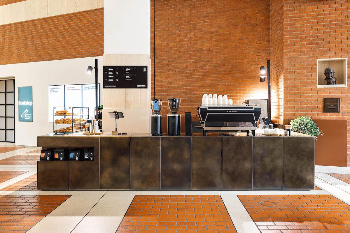 Origin Coffee at The British Library