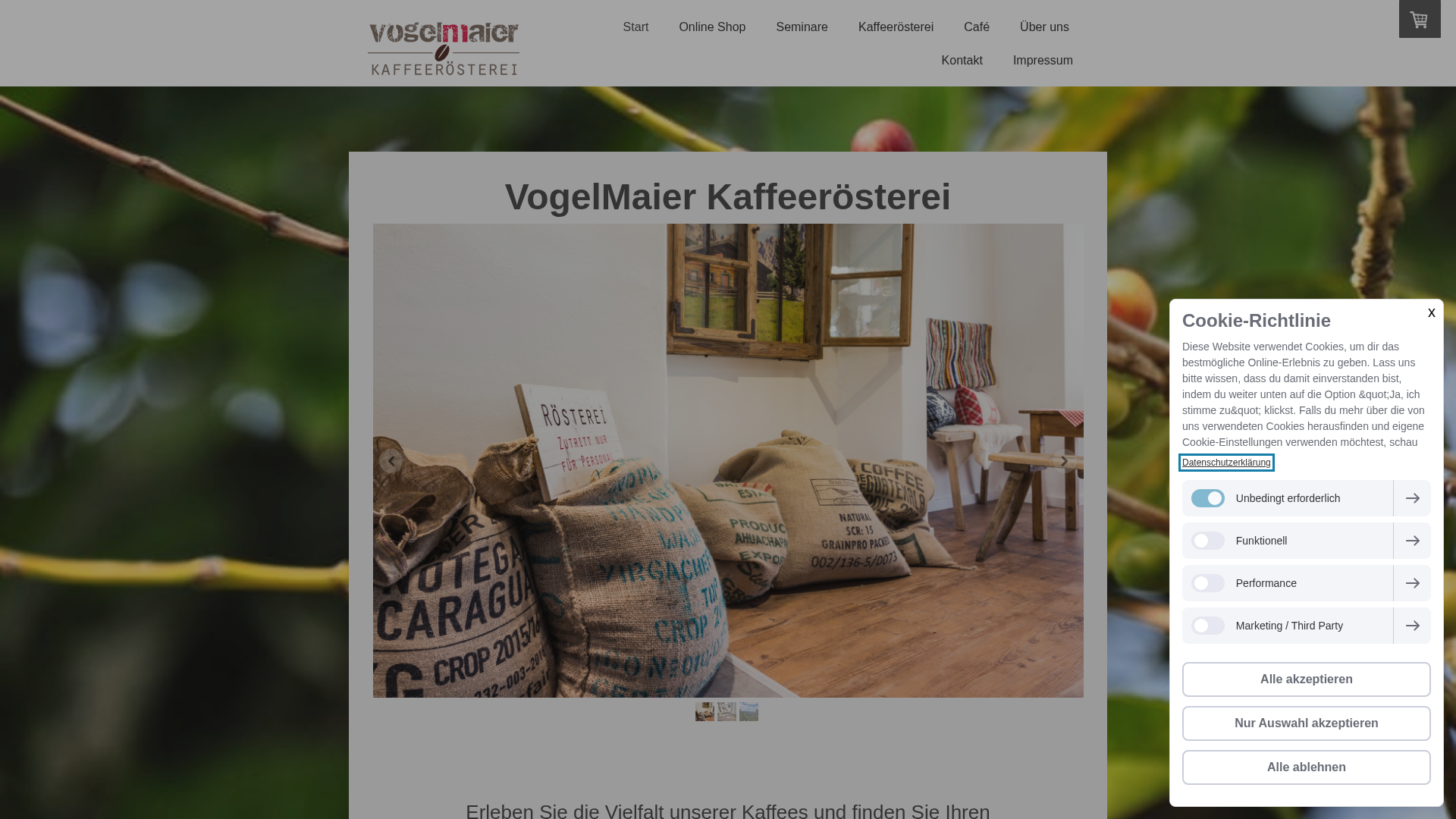 VogelMaier Kaffeerösterei