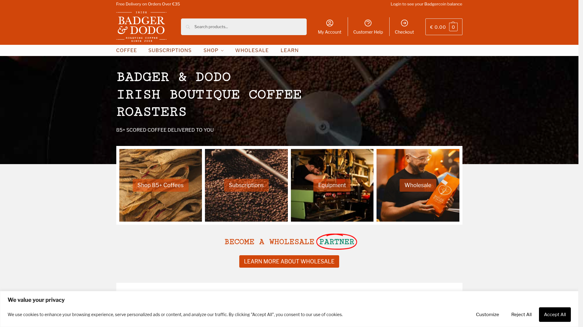 Badger and Dodo Boutique Coffee Roasters