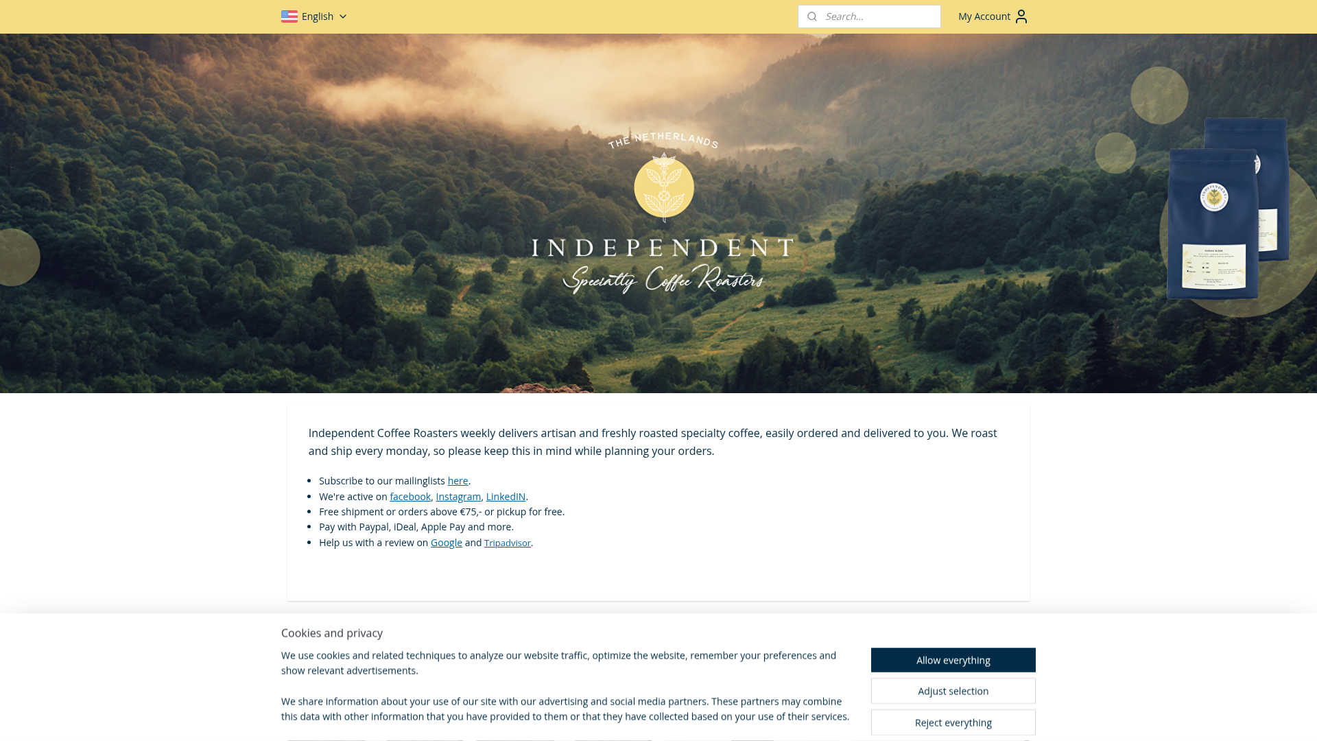 Independent coffee roasters