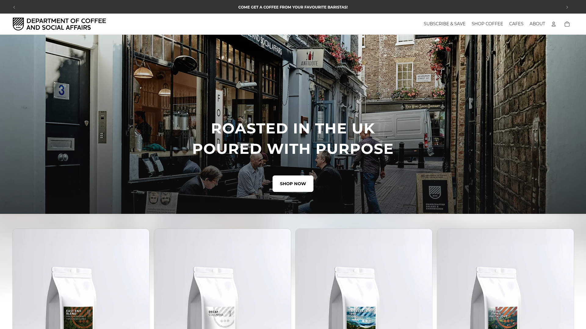 The Roastery Department