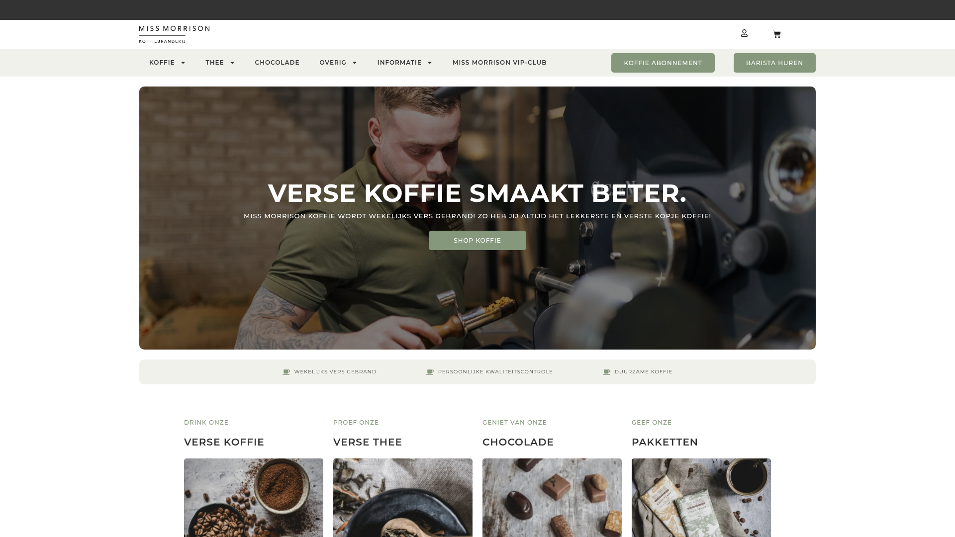 MISS MORRISON KOFFIEBRANDERIJ