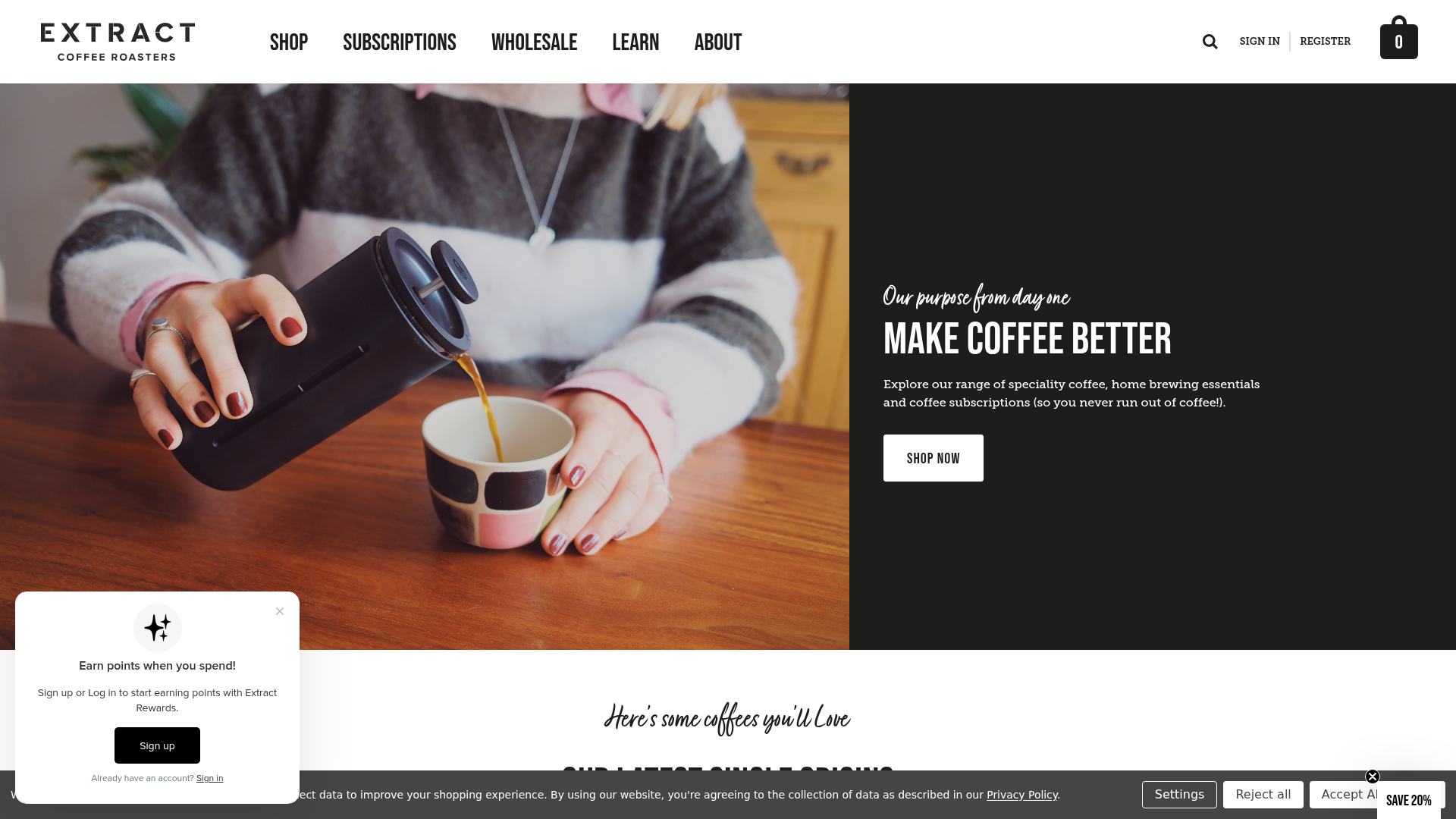 Extract Coffee Roasters